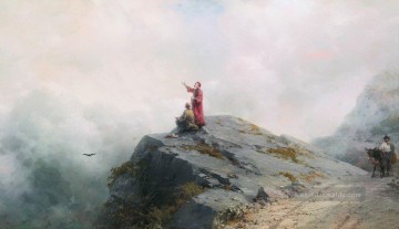 Berg Werke - Ivan Aiwasowski dante zeigt den Künstler in den ungewöhnlichen Wolken Berg